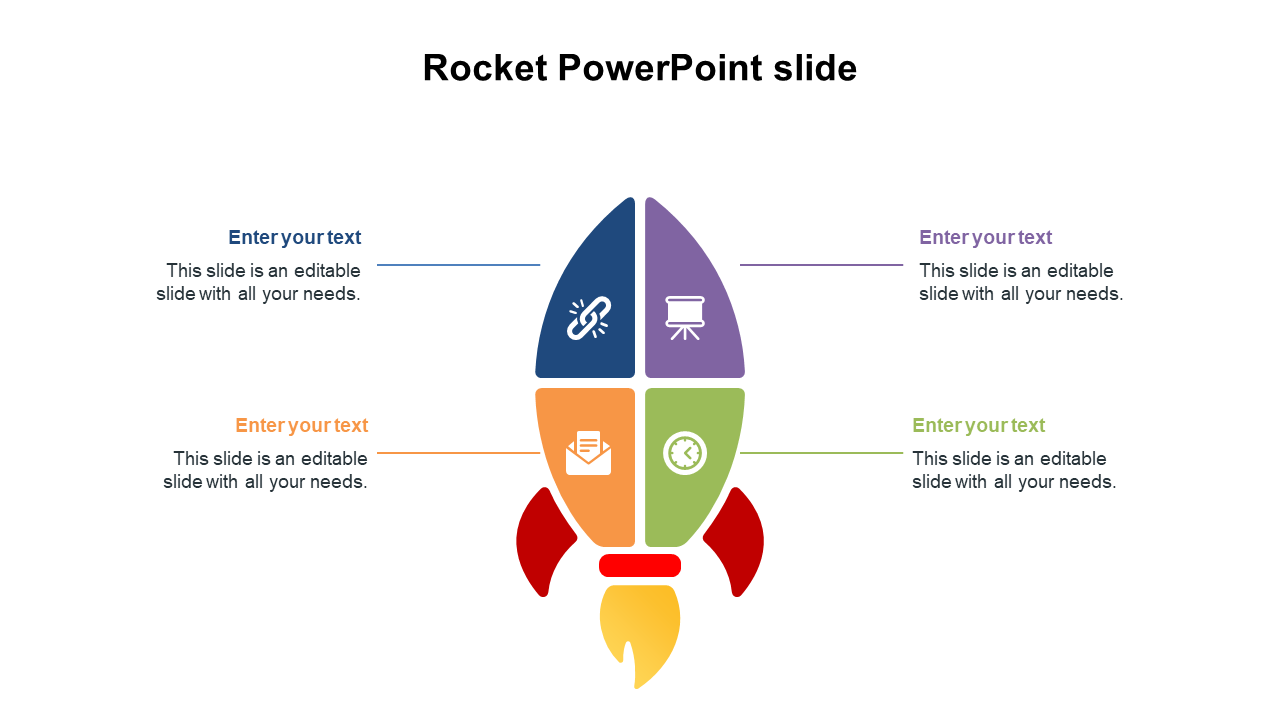 Rocket PowerPoint slide